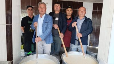 Salur Mahallesi’nde düzenlenen geleneksel köy hayrı, bu yıl da büyük