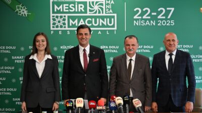 Manisa’nın köklü geleneği olan Uluslararası Mesir Macunu Festivali bu yıl