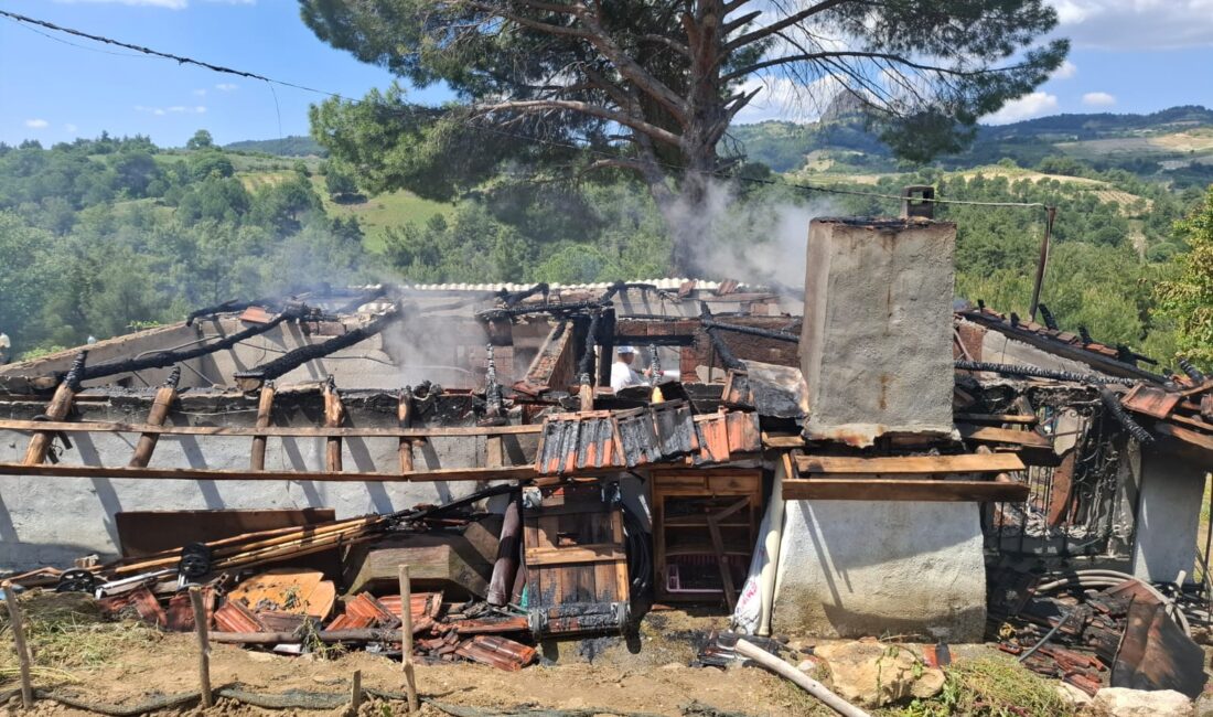Koşuburnu Mevkii’nde çıkan yangın, itfaiyenin hızlı müdahalesiyle kontrol altına alındı.