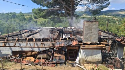 Koşuburnu Mevkii’nde çıkan yangın, itfaiyenin hızlı müdahalesiyle kontrol altına alındı.