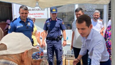 Divan Mahallesi Muhtarlığı öncülüğünde geleneksel hale getirilen aşure hayrının bu