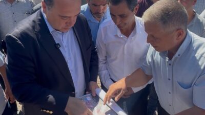 BŞB Başkanı Besim Dutlulu’ya Gördes’te Çevre Yolu Talebi