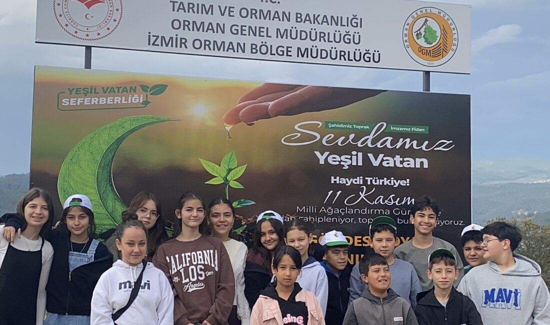 11 Kasım Milli Ağaçlandırma Günü kapsamında düzenlenen “Geleceğe Nefes, Dünyaya