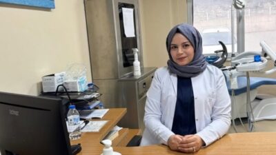 Hastanemizde göreve başlayan Diş Hekimi Dt. Merve Mardinli Bayuk, hasta