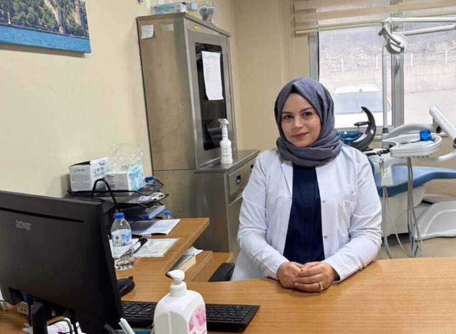 Hastanemizde göreve başlayan Diş Hekimi Dt. Merve Mardinli Bayuk, hasta