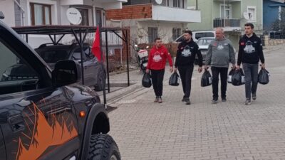 Ramazan ayının bereket ve yardımlaşma ikliminde Gördes Off Road Grubu