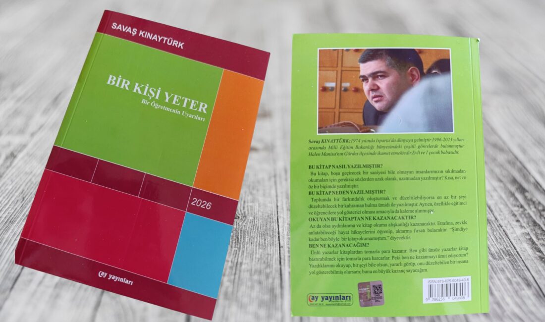 İlçemizde uzun yıllardır öğretmenlik yapan  Savaş Kınaytürk’ün kaleme aldığı “Bir